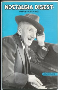 Nostalgia Digest 2/2001-Jimmy Durante-Johnny Weissmuller-Old Time Radio-VG/FN