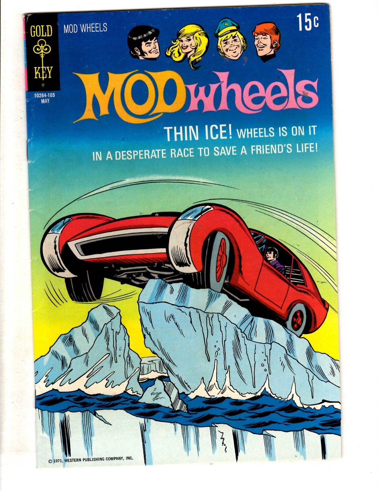 Lot Of 6 The Modniks Gold Key Comic Books 1 2 2 + Wheels 2 11 12