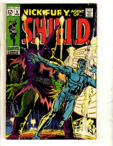 Nick Fury Agent Of Shield # 9 VF Marvel Comic Book Avengers Steranko Cov JF23