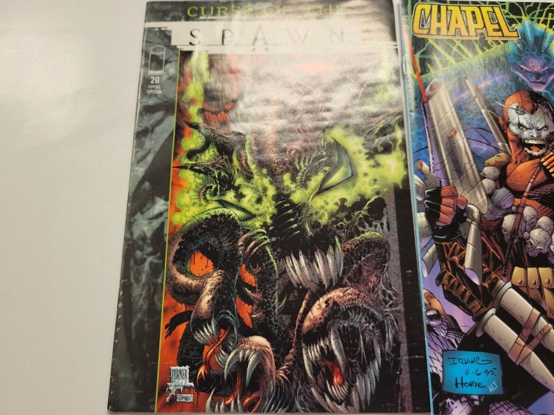 2 Image Comic Books Curse of the Spawn #20 + Chapel #3 62 TJ2