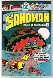 SANDMAN #6, Jack Kirby, Wally Wood, Destroy, 1974, VF