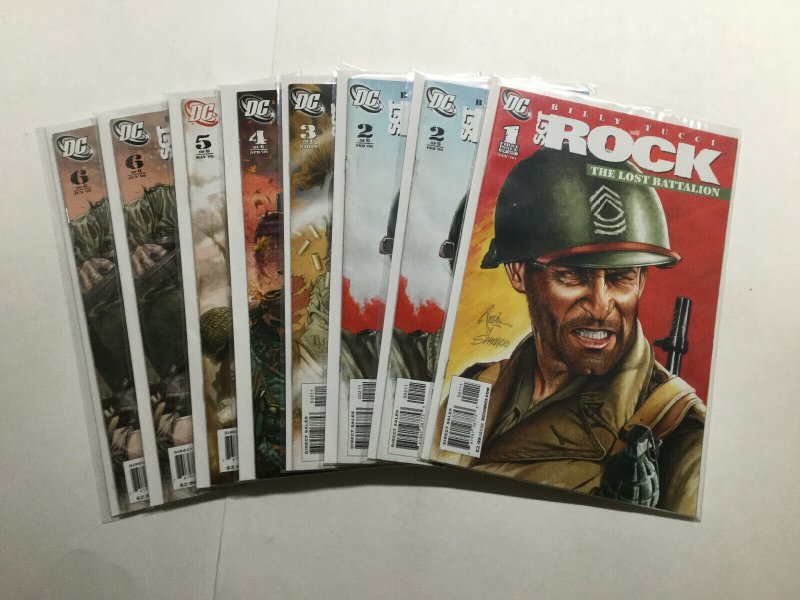 Sgt Rock The Lost Battalion 1-6 1 2 3 4 5 6 Lot Run Set Near Mint Nm Dc Comics