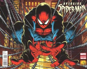 Avenging Spider-Man #1 Joe Quesada Wraparound  Color/Sketch Variant  Set Marvel