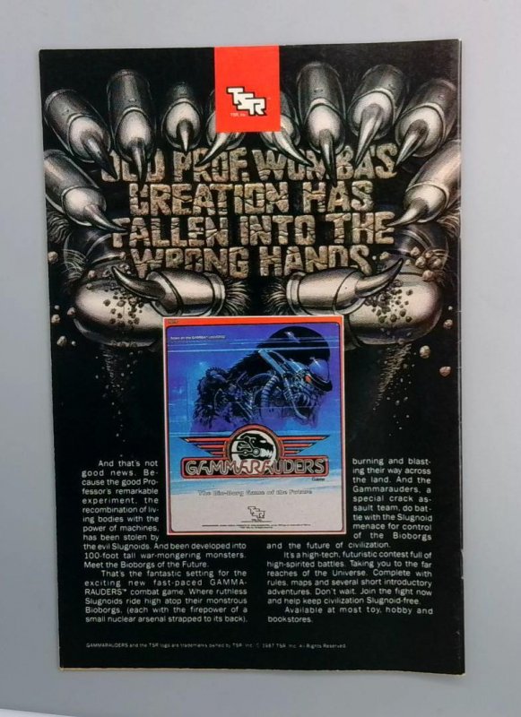 Action Comics #595 VF+ 1st Silver Banshee DC 1987