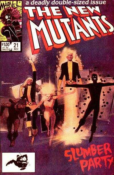 New Mutants (1983 series)  #21, VF (Stock photo)