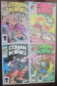 King Conan comic lot from:#1-50 44 different avg 8.0 VF (1980-89)