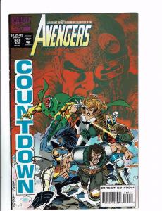 5 Avengers Marvel Comic Books # 363 364 365 366 367 Ant-Man Hulk Thor Wasp BH5