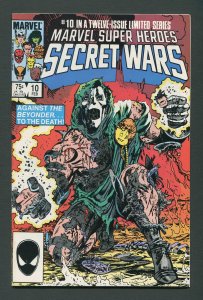 Marvel Secret Wars #10 / 9.2 NM-  February 1985