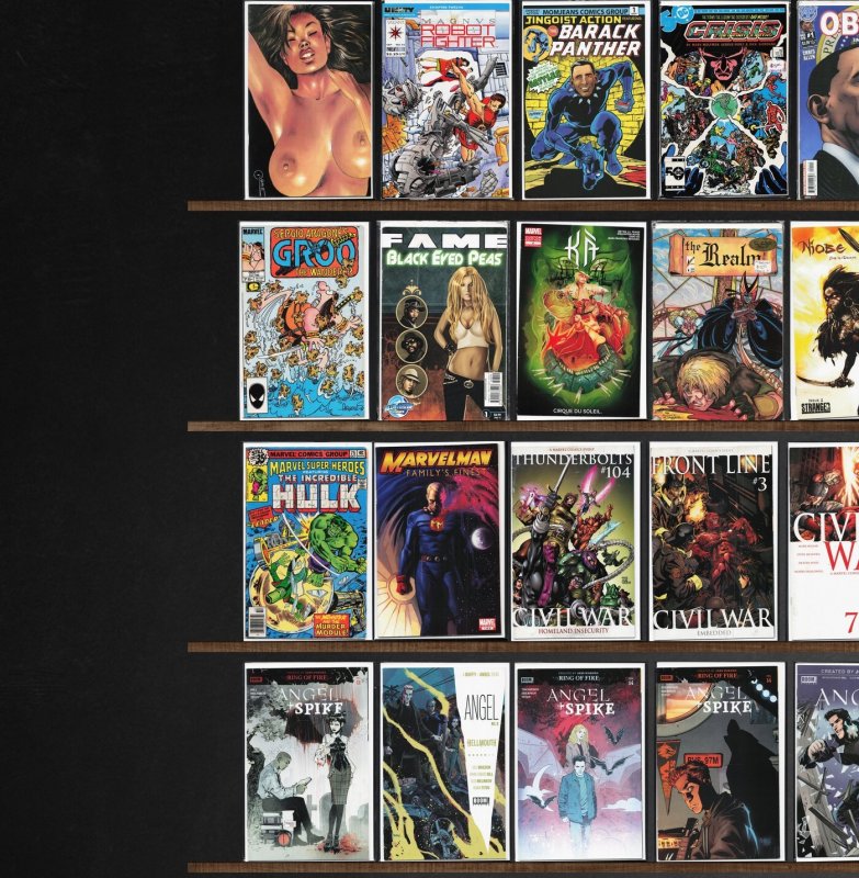 Huge Lot 120+ Comics with Angel, The Walking Dead, Angel + Spike & More!