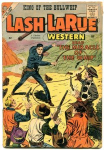 Lash LaRue #72 1959- Charlton Western- Whipping cover VG