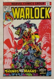*Warlock (Marvel, 1972) 10 Near Mint- (Thanos & Gamora Origin!)