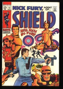 Nick Fury, Agent of SHIELD #12 FN+ 6.5