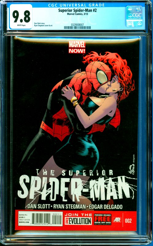 Surperior Spider-Man #2 CGC Graded 9.8