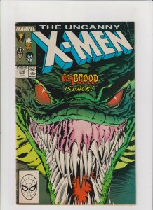 Uncanny X-Men #232 VG/FN 5.0 Marvel Comics 1988 Wolverine Storm Rogue vs. Brood
