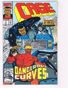 Cage (1992 1st Series) #4 Marvel Comic Book Punisher Untouchables HH4 AD38