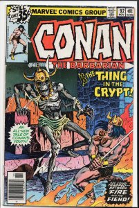 Conan the Barbarian #92 (1978) Conan