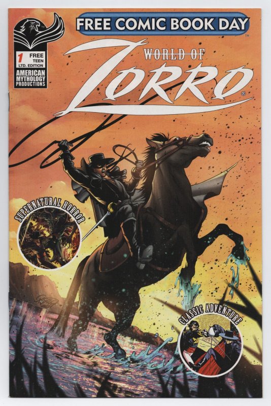 FCBD 2021 Worlds Of Zorro #1 Unstamped (AMP)