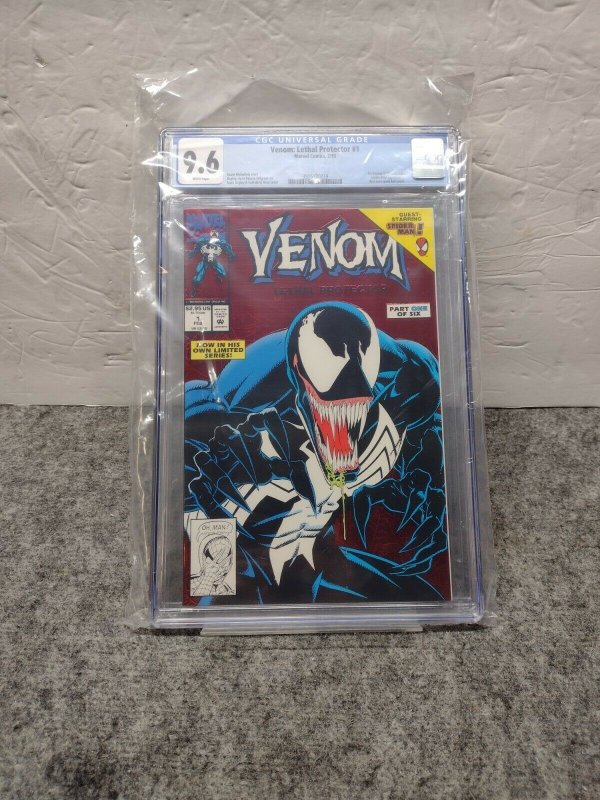 Venom: Lethal Protector #1 CGC NM/M 9.6 White Pages