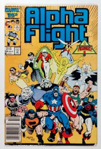 Alpha Flight #39 (1986) NEWSSTAND