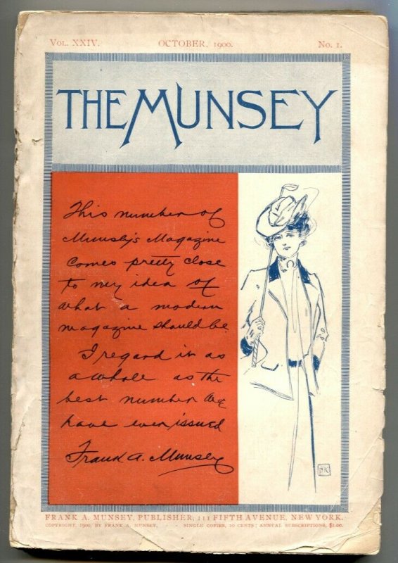 The Munsey Pulp October 1900- Crisis in China G