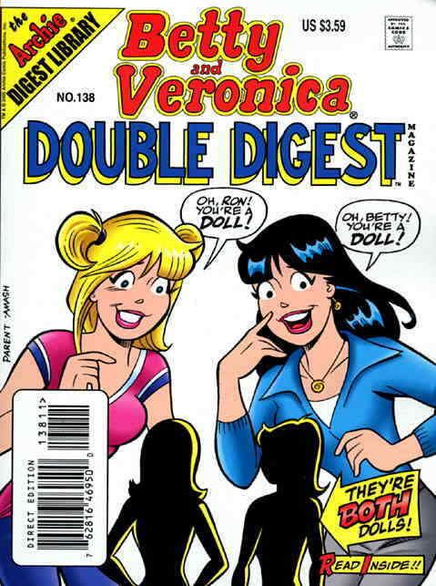 Betty and Veronica Double Digest #138 VF/NM; Archie | save on shipping - details