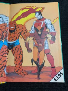 1989 MARVEL SUPER HEROES UK Annual HC FN 6.0 / Fisherman Collection