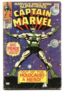 CAPTAIN MARVEL #1-1968-COSMIC MARVEL- vg