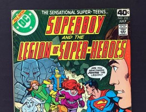 Superboy #253 Dc Comics 1979 Vf- Newsstand Edition