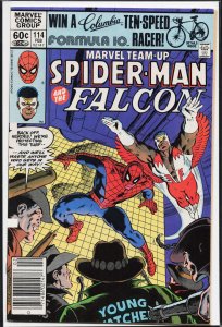 Marvel Team-Up #114 Newsstand Edition (1982) Falcon