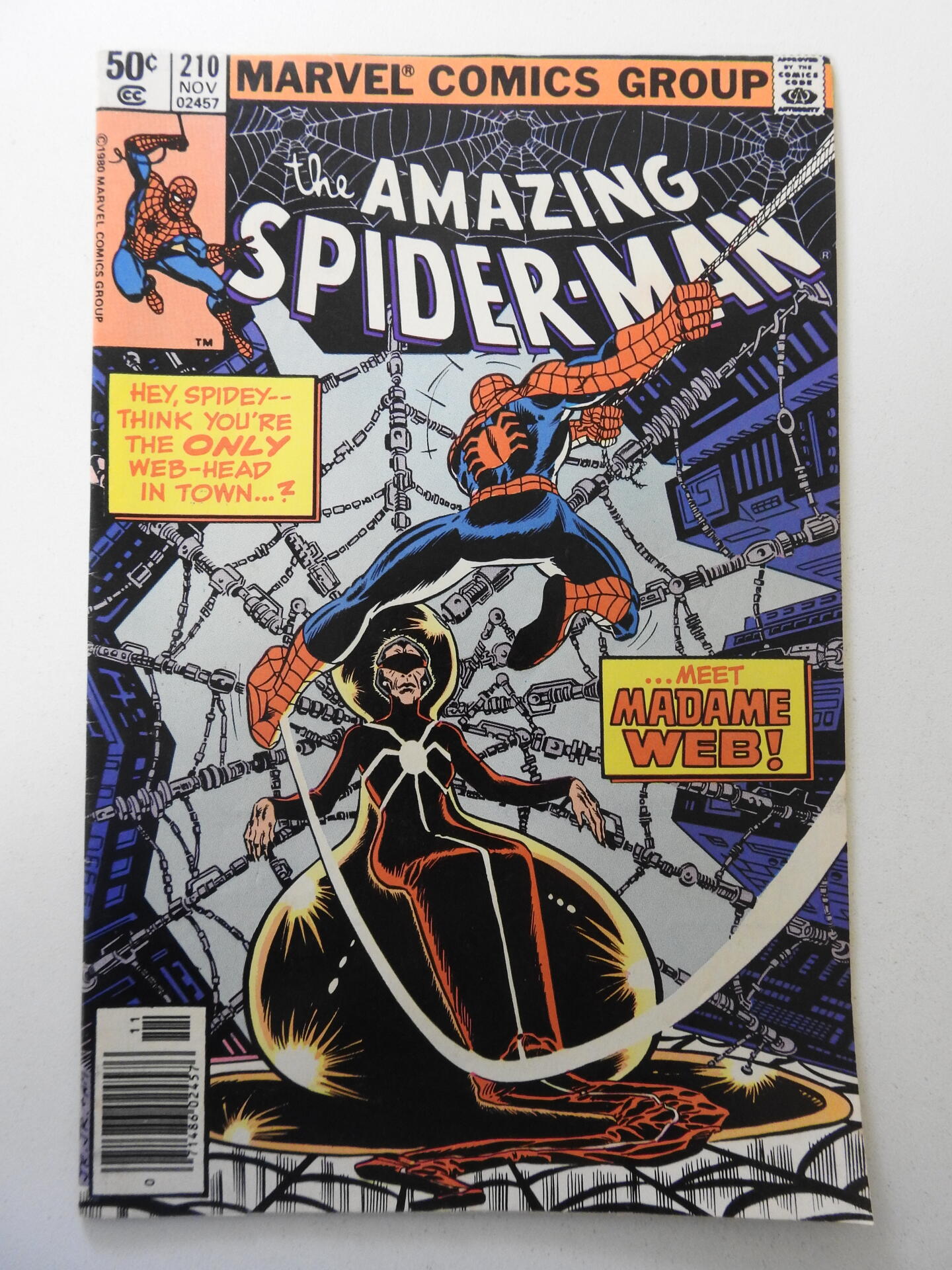 The Amazing SpiderMan 210 (1980) FN Condition! Comic Books