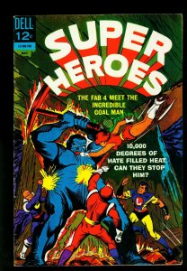 Super Heroes #3  1967 - Dell  -FN- - Comic Book