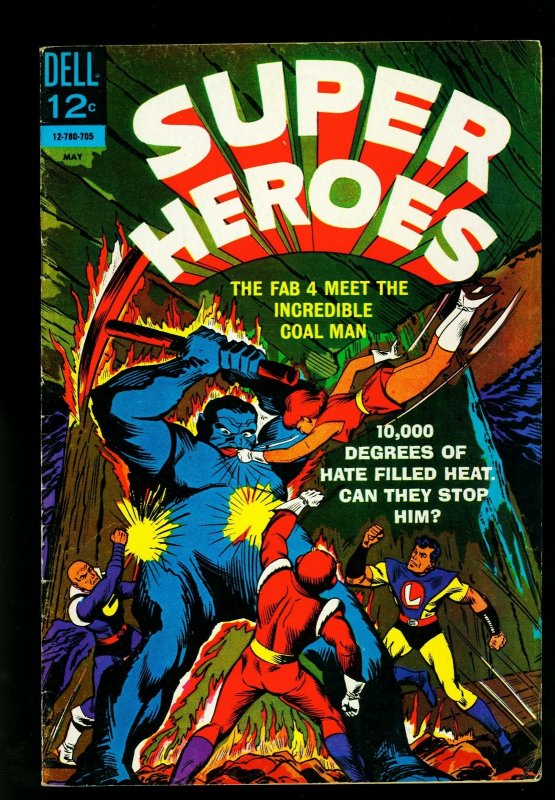 Super Heroes #3  1967 - Dell  -FN- - Comic Book