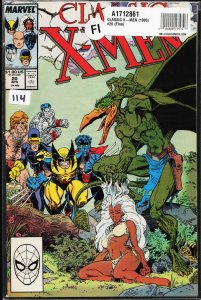 Classic X-Men #20 Direct Edition (1988) X-Men