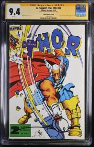 Thor (1984) # 137 (CGC 9.4 SS) Signed Walt Simonson *French Canadian Edition C=1