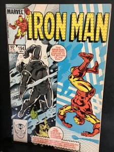 Iron Man #194 (1985) mid-High-grade Old and New Iron Man cover Key FN/VFWow