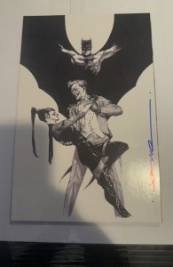 Batman #100 Opena Virgin Cover C (2020)signed by J.Opena