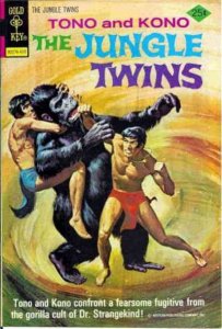 Jungle Twins, The #8 VG ; Gold Key | low grade comic Tono and Kono