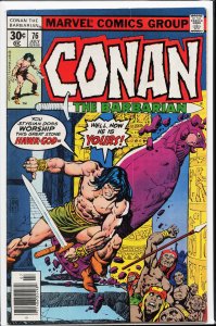 Conan the Barbarian #76 (1977) Conan