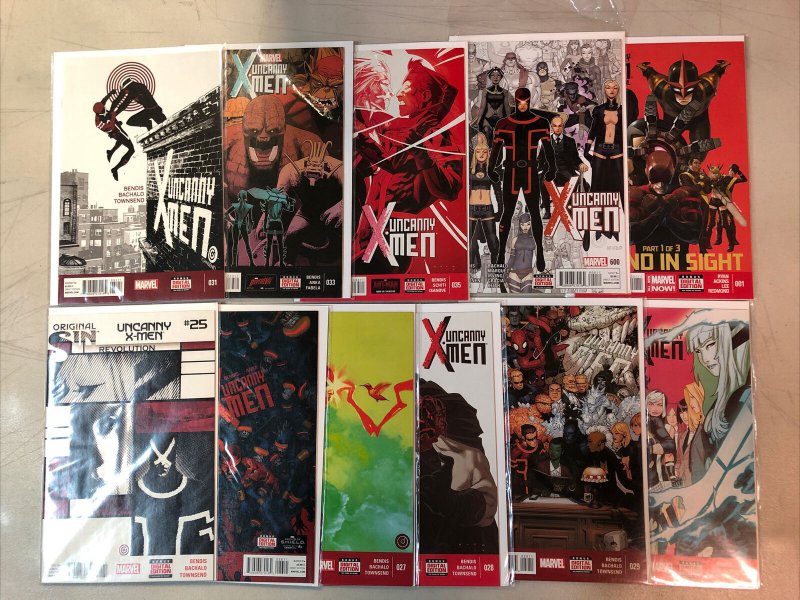 Uncanny X-Men (2013) #1-31 33 35 600 + Annual & Special VF+/NM Near Complete Set