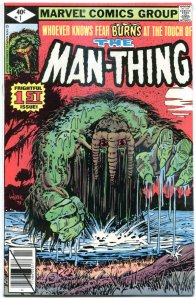 MAN-THING #1, NM-, Swamp Thing, Jim Mooney, 1979, Fear, more Bronze age in store