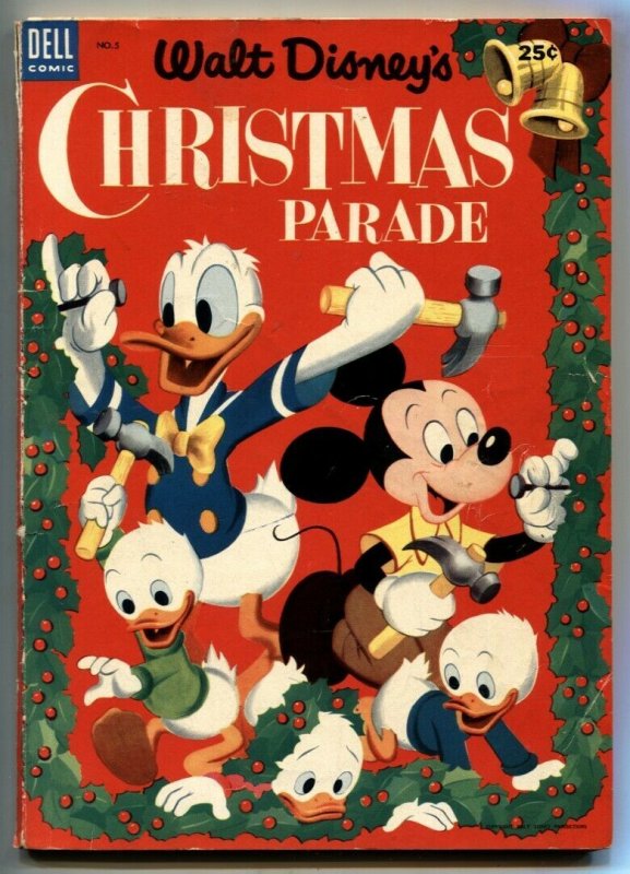 Walt Disney's Christmas Parade #5 1953- Dell Giant VG 