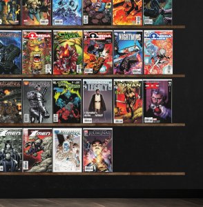 Huge Lot 150+ Comics with Ultimate Spider-Man, Wetworks, The Omega Men & More!