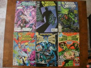 6 DC Comic: GREEN LANTERN #23 #109 #111 #53 GREEN LANTERN/GREEN ARROW #2 #110