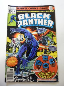 Black Panther #9 (1978) GD/VG Condition Cover detached at bottom staple