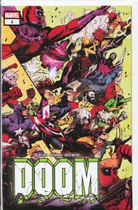 Doom Second Print Cover (2024) Doctor Doom