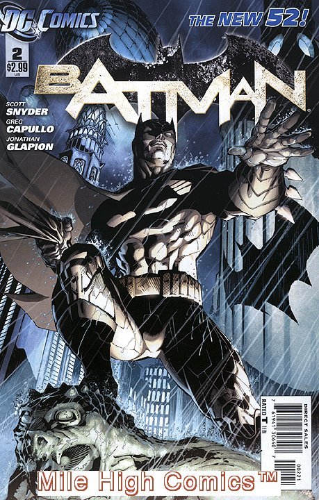 BATMAN  (2011 Series)  (DC NEW52) #2 VARIANT Near Mint Comics Book