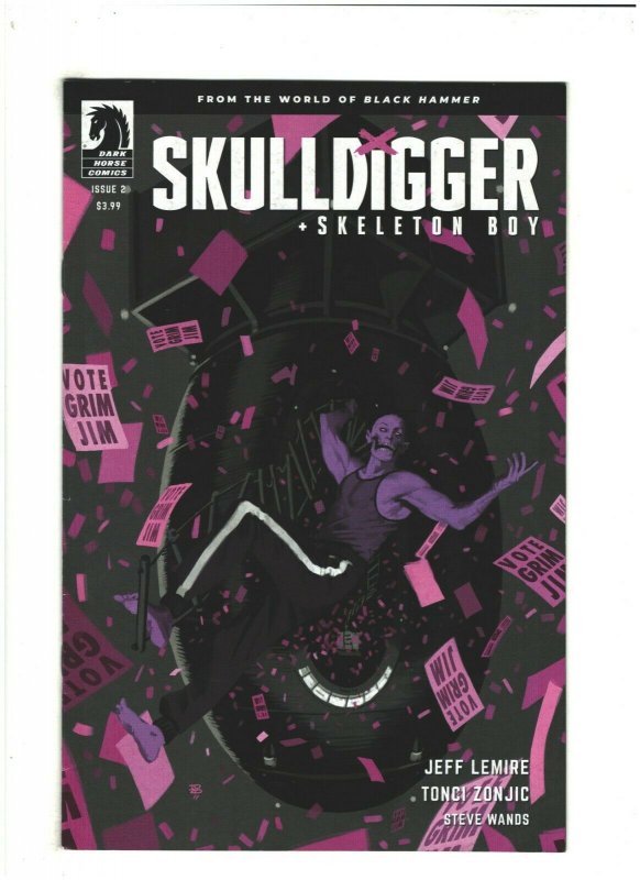 Skulldigger & Skeleton Boy #2 VF 8.0 Dark Horse Comics Jeff Lemire Black Hammer 