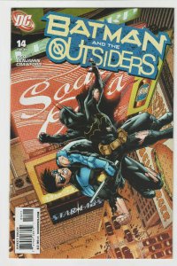 Batman and the Outsiders #14 NM 2009 Nightwing! 