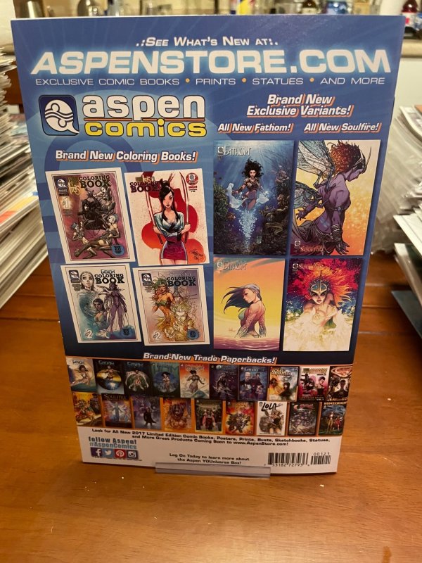 All New Michael Turner's Fathom #2 Cover B (2017) NM