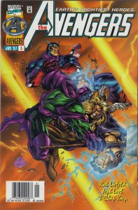 Avengers (Vol. 2) #3 (Newsstand) FN ; Marvel | Heroes Reborn Kang
